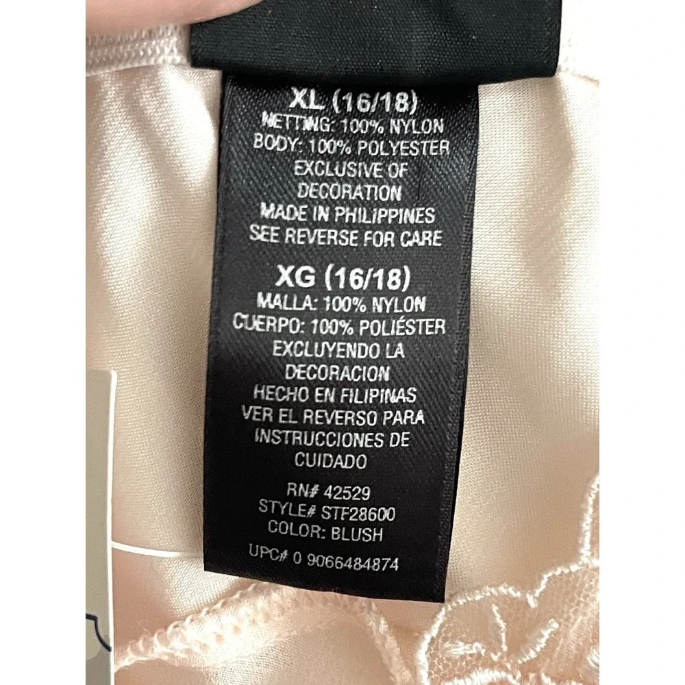 NWT Vintage Secret Treasures Y2K Sheer Babydoll Chemise Nightgown Sz XL Lingerie